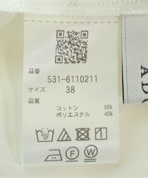 ADORE（アドーア）カジュアルシャツ 白 サイズ:38(M位) レディース/2200663525041