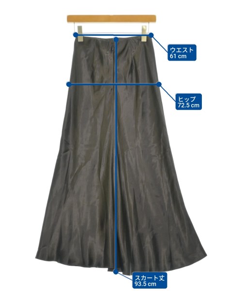 NOBLE（ノーブル）ロング・マキシ丈スカート 茶 サイズ:-(S位) レディース/2200667078031