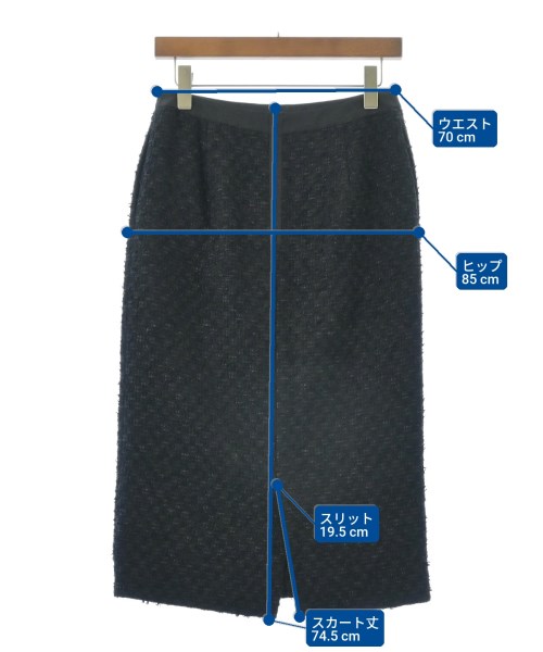 ADORE（アドーア）ロング・マキシ丈スカート 黒 サイズ:38(M位) レディース/2200667579026