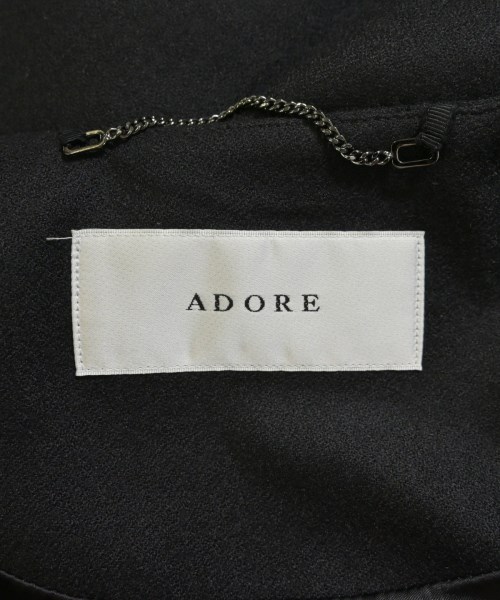 ADORE（アドーア）カジュアルジャケット 黒 サイズ:38(M位) レディース/2200730533085