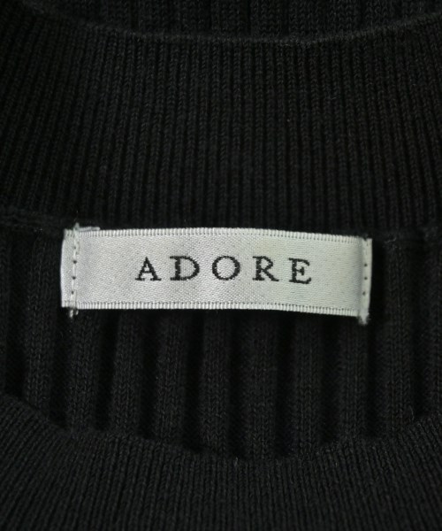 ADORE（アドーア）Tシャツ・カットソー 黒 サイズ:38(M位) レディース/2200721016085