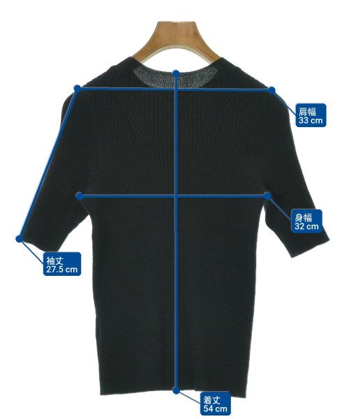 ADORE（アドーア）Tシャツ・カットソー 黒 サイズ:38(M位) レディース/2200721016085