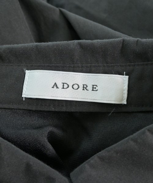 ADORE（アドーア）カジュアルシャツ 黒 サイズ:38(M位) レディース/2200724927012