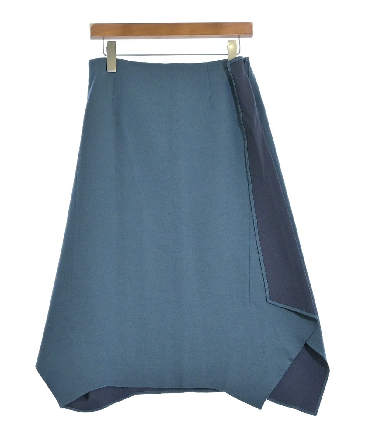 【美品❗️】アドーアADORE★ロングスカート★38 ADORE（アドーア）ロング・マキシ丈スカート 青 サイズ:38(M位