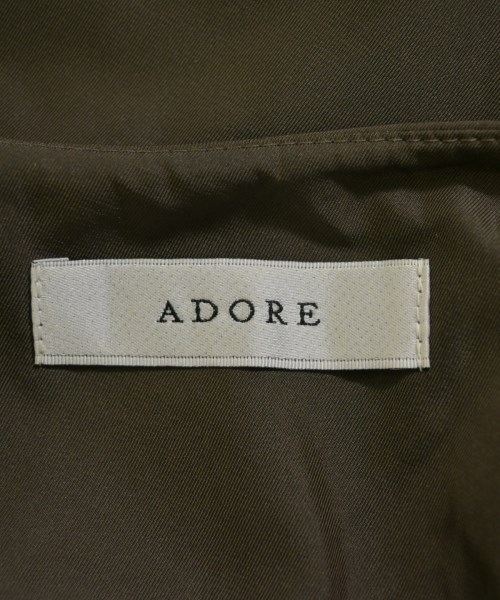 ADORE（アドーア）ワンピース 茶 サイズ:38(M位) レディース/2200678154014