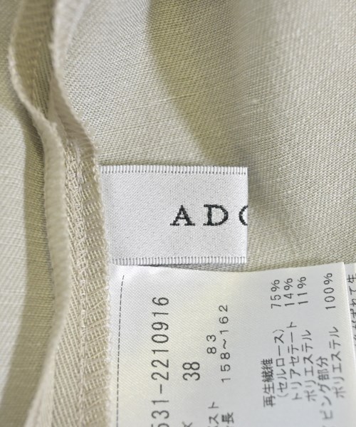 ADORE（アドーア）ワンピース ベージュ サイズ:38(M位) レディース/2200689836411