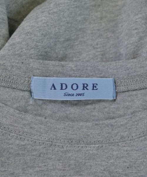 ADORE（アドーア）Tシャツ・カットソー グレー サイズ:38(M位) レディース/2200692177037