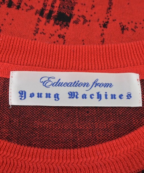 EDUCATION FROM YOUNG MACHINES（エデュケーションフロムヤングマシーン）ニット・セーター 赤 サイズ:2(M位) メンズ/2200675068192