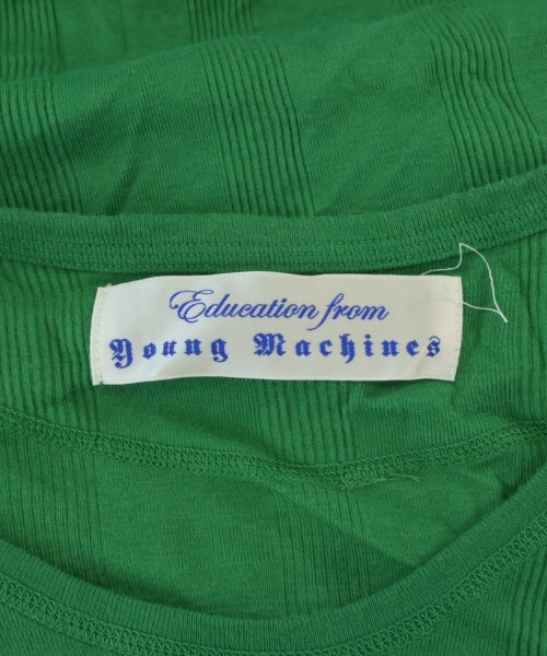 EDUCATION FROM YOUNG MACHINES（エデュケーションフロムヤングマシーン）Tシャツ・カットソー 緑 サイズ:3(L位) メンズ/2200697936837