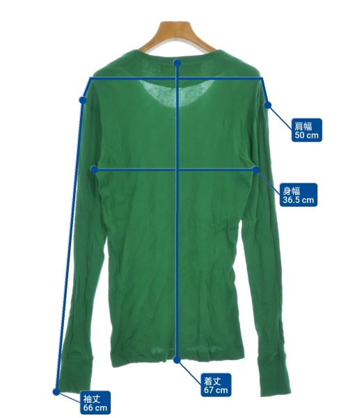 EDUCATION FROM YOUNG MACHINES（エデュケーションフロムヤングマシーン）Tシャツ・カットソー 緑 サイズ:3(L位) メンズ/2200697936837