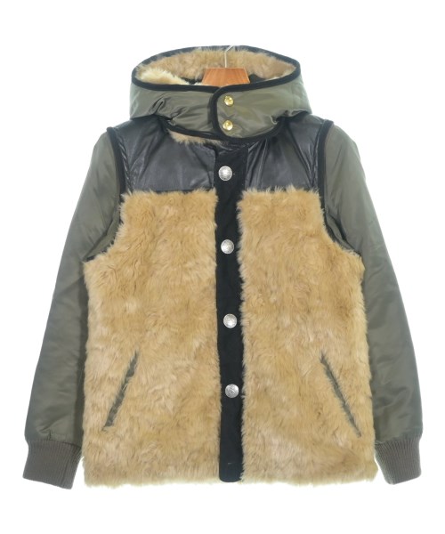 EDUCATION FROM YOUNG MACHINES(エデュケーションフロムヤングマシーン)ダウンジャケット/ダウンベスト ベージュ サイズ:2(M位)/2200647871034