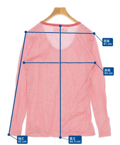 EDUCATION FROM YOUNG MACHINES（エデュケーションフロムヤングマシーン）Tシャツ・カットソー 赤 サイズ:2(M位) メンズ/2200702147081