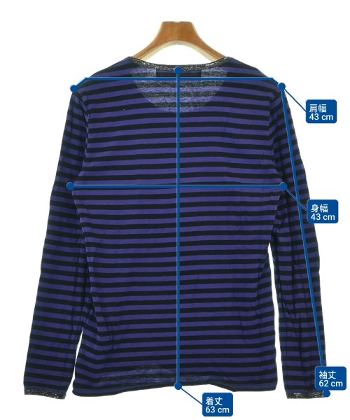 EDUCATION FROM YOUNG MACHINES（エデュケーションフロムヤングマシーン）Tシャツ・カットソー 紫 サイズ:3(L位) メンズ/2200702147098