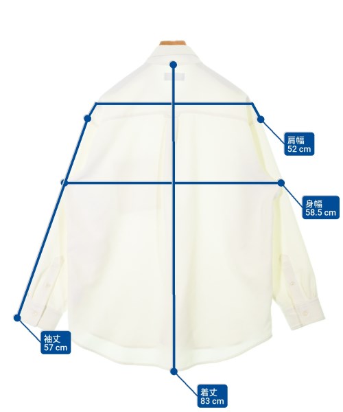 HARE（ハレ）カジュアルシャツ 白 サイズ:S メンズ/2200641468063