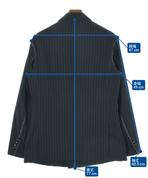 HARE（ハレ）テーラードジャケット 紺 サイズ:S メンズ/2200631809029