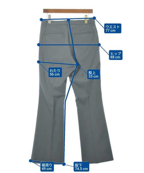 HARE（ハレ）スラックス グレー サイズ:M メンズ/2200543891334