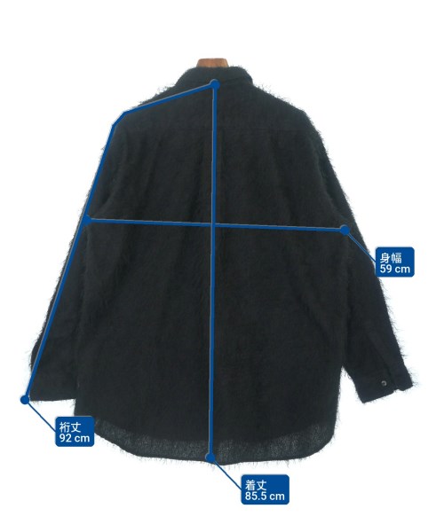 HARE（ハレ）カジュアルシャツ 黒 サイズ:F メンズ/2200623592014