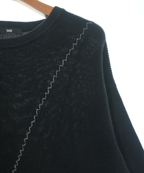 HARE（ハレ）ニット・セーター 黒 サイズ:F メンズ/2200626894047