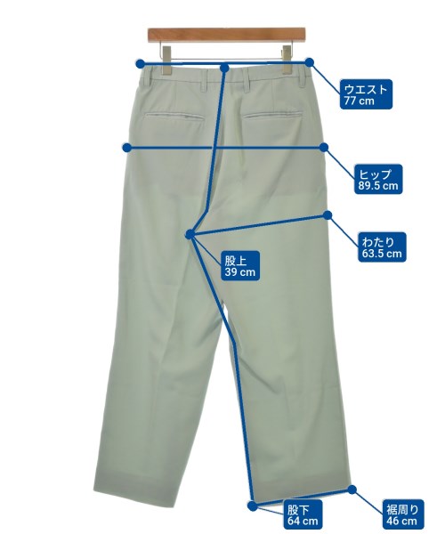 HARE（ハレ）スラックス 緑 サイズ:M メンズ/2200630299203