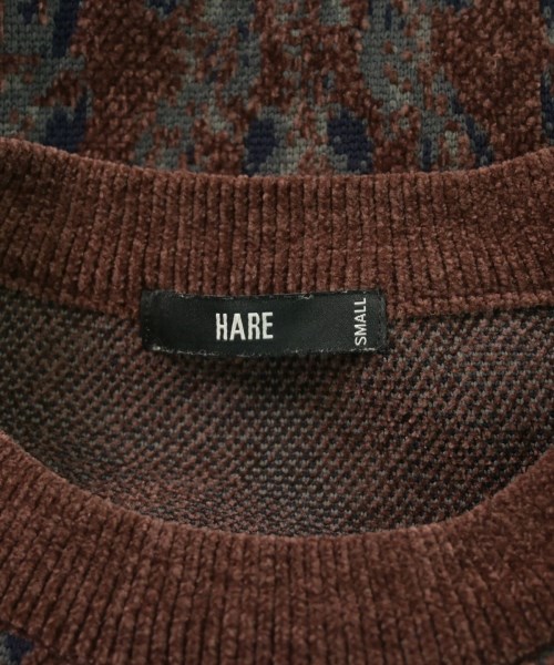 HARE（ハレ）スウェット 茶 サイズ:S メンズ/2200618280025