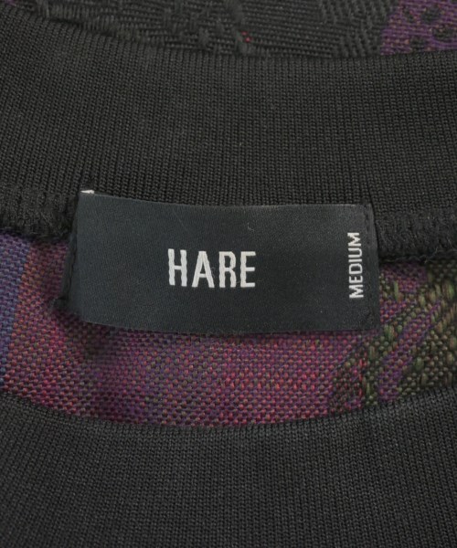 HARE（ハレ）Tシャツ・カットソー 黒 サイズ:M メンズ/2200610449123