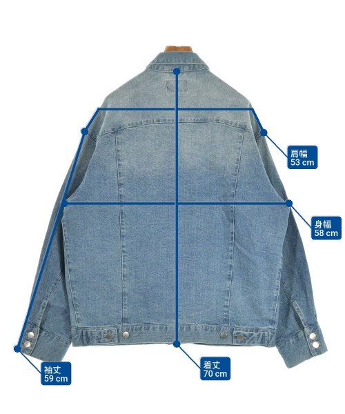 HARE（ハレ）デニムジャケット 紺 サイズ:M メンズ/2200619129064