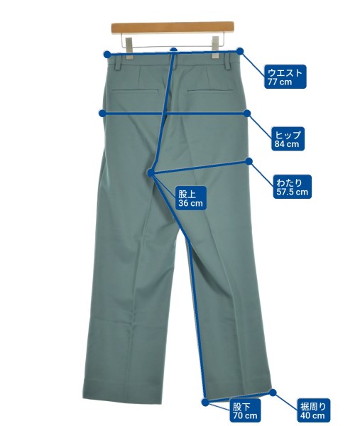 HARE（ハレ）スラックス 緑 サイズ:M メンズ/2200619129088