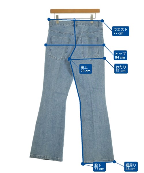 HARE（ハレ）デニムパンツ 青 サイズ:M メンズ/2200619129118