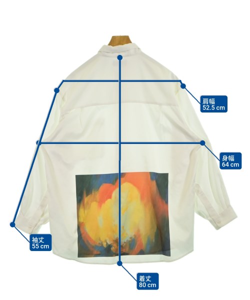 HARE（ハレ）カジュアルシャツ 白 サイズ:F メンズ/2200619392024