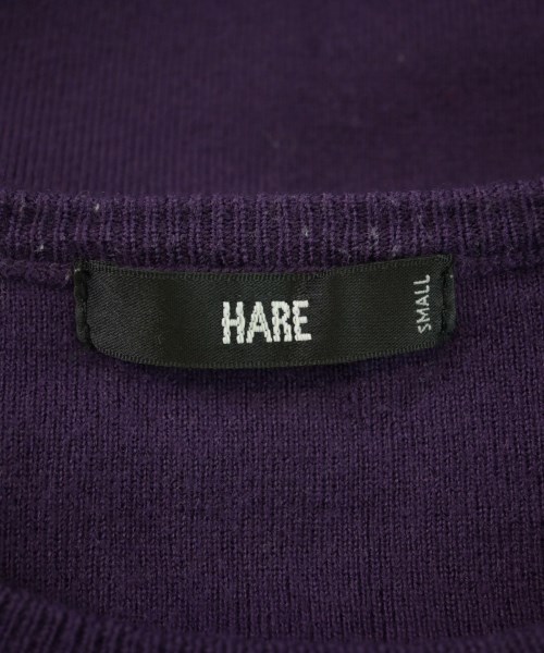 HARE（ハレ）ニット・セーター 紫 サイズ:S メンズ/2200619392031
