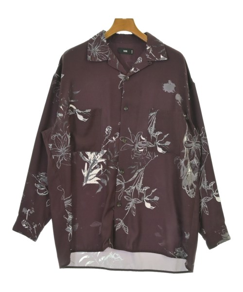 HARE(ハレ)カジュアルシャツ 赤 サイズ:M/2200674017047