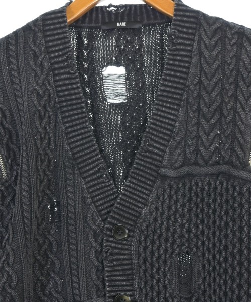 HARE（ハレ）カーディガン 黒 サイズ:F メンズ/2200679457015