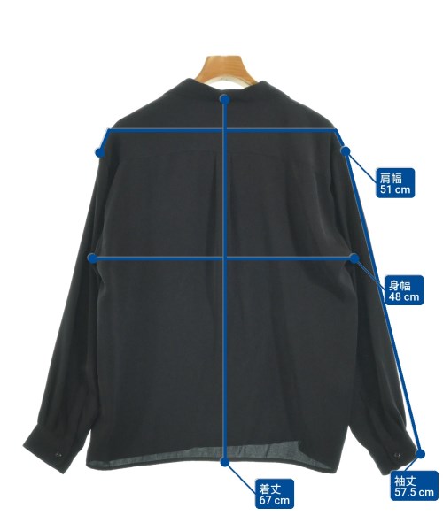 HARE（ハレ）カジュアルシャツ 黒 サイズ:S メンズ/2200649043088