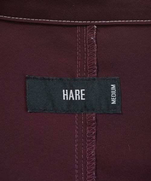 HARE（ハレ）カジュアルシャツ 赤 サイズ:M メンズ/2200658268038