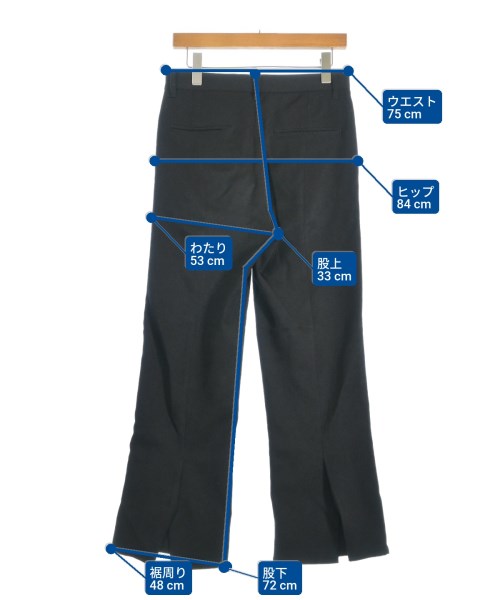 HARE（ハレ）スラックス 黒 サイズ:S メンズ/2200658268052