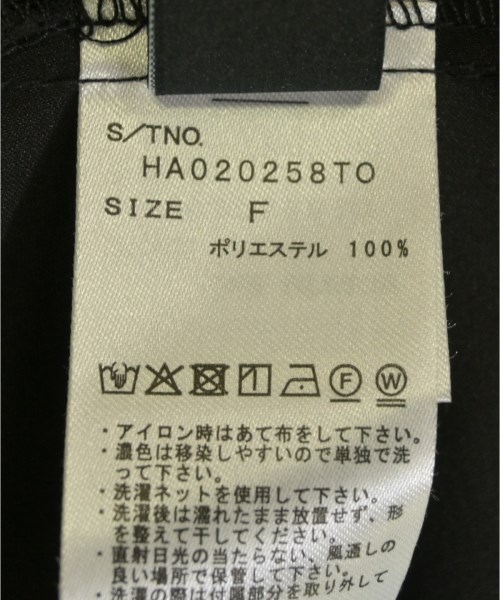 HARE（ハレ）カジュアルシャツ 黒 サイズ:F メンズ/2200714668055