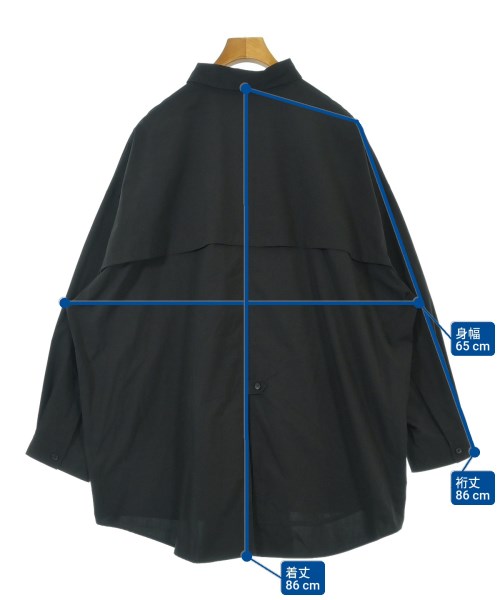 HARE（ハレ）カジュアルシャツ 黒 サイズ:F メンズ/2200646421018