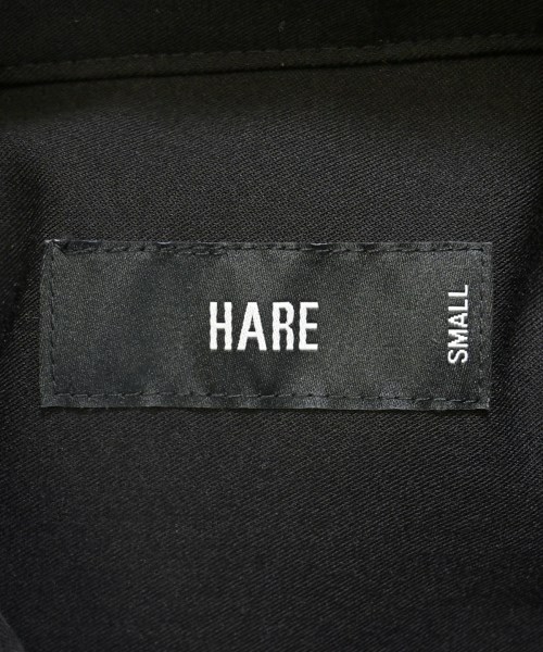 HARE（ハレ）カジュアルシャツ 黒 サイズ:S メンズ/2200703009050