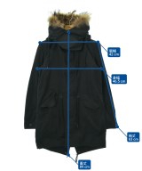 HARE（ハレ）モッズコート 黒 サイズ:M メンズ/2200667985377