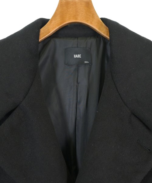 HARE（ハレ）ステンカラーコート 黒 サイズ:S メンズ/2200670980017