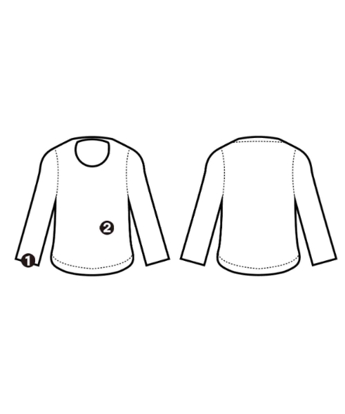 HARE（ハレ）スウェット 白 サイズ:S メンズ/2200671597016