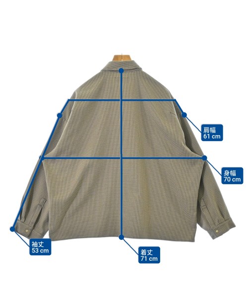 HARE（ハレ）カジュアルシャツ 茶 サイズ:M メンズ/2200671597047