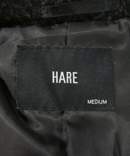 HARE（ハレ）チェスターコート 黒 サイズ:M メンズ/2200729972017