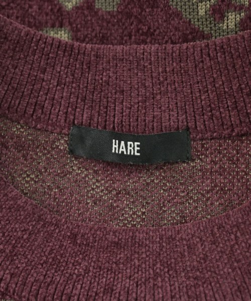 HARE（ハレ）ニット・セーター 赤 サイズ:F メンズ/2200731091010