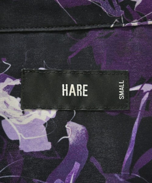 HARE（ハレ）カジュアルシャツ 紫 サイズ:S メンズ/2200720130058