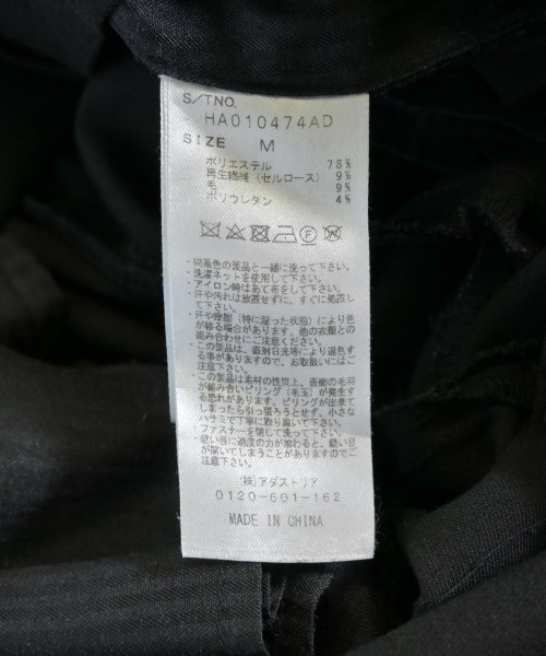 HARE（ハレ）スラックス 黒 サイズ:M メンズ/2200721037097