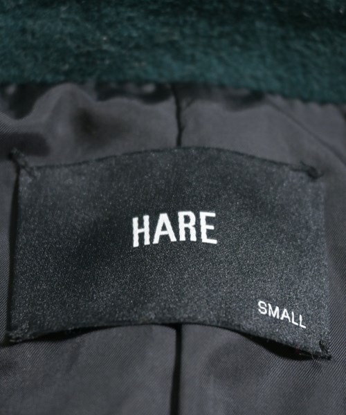 HARE（ハレ）ステンカラーコート 緑 サイズ:S メンズ/2200715003039