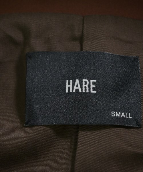 HARE（ハレ）ステンカラーコート 茶 サイズ:S メンズ/2200715003046