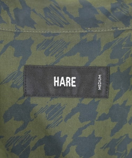 HARE（ハレ）カジュアルシャツ 緑 サイズ:M メンズ/2200725495053