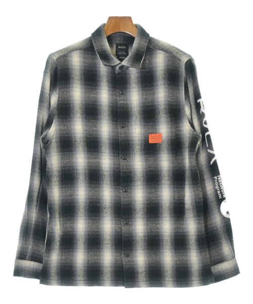 RVCA(ルーカ)カジュアルシャツ グレー サイズ:S/2200689205255